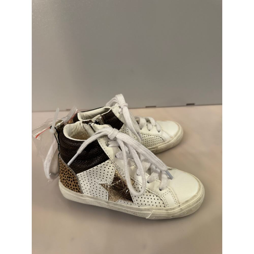 Vintage Havana Girls High Top Sneakers - Size 11 - Like New - Picture 4 of 6